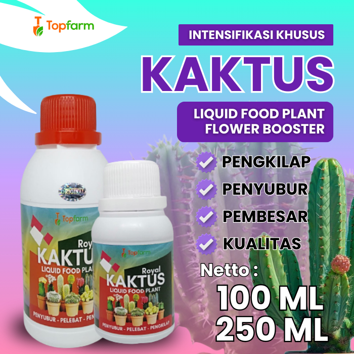 Pupuk tanaman kaktus pemacu pertumbuhan / Pupuk pelebat tanaman Kaktus / Pupuk tanaman kaktus sukule