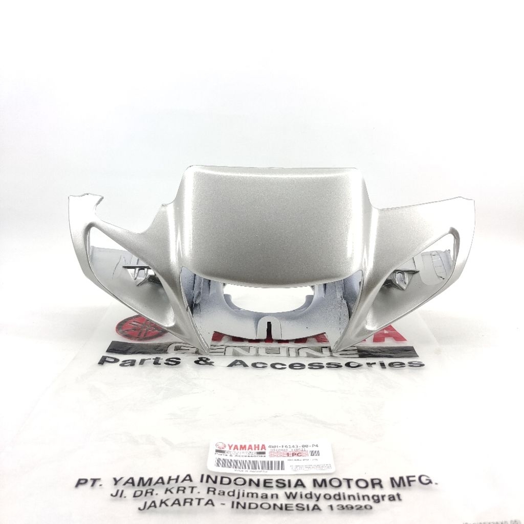 Front Handle Cover Batok Totok Lampu Depan Yamaha F1ZR Kopling - Fizr Silver Original