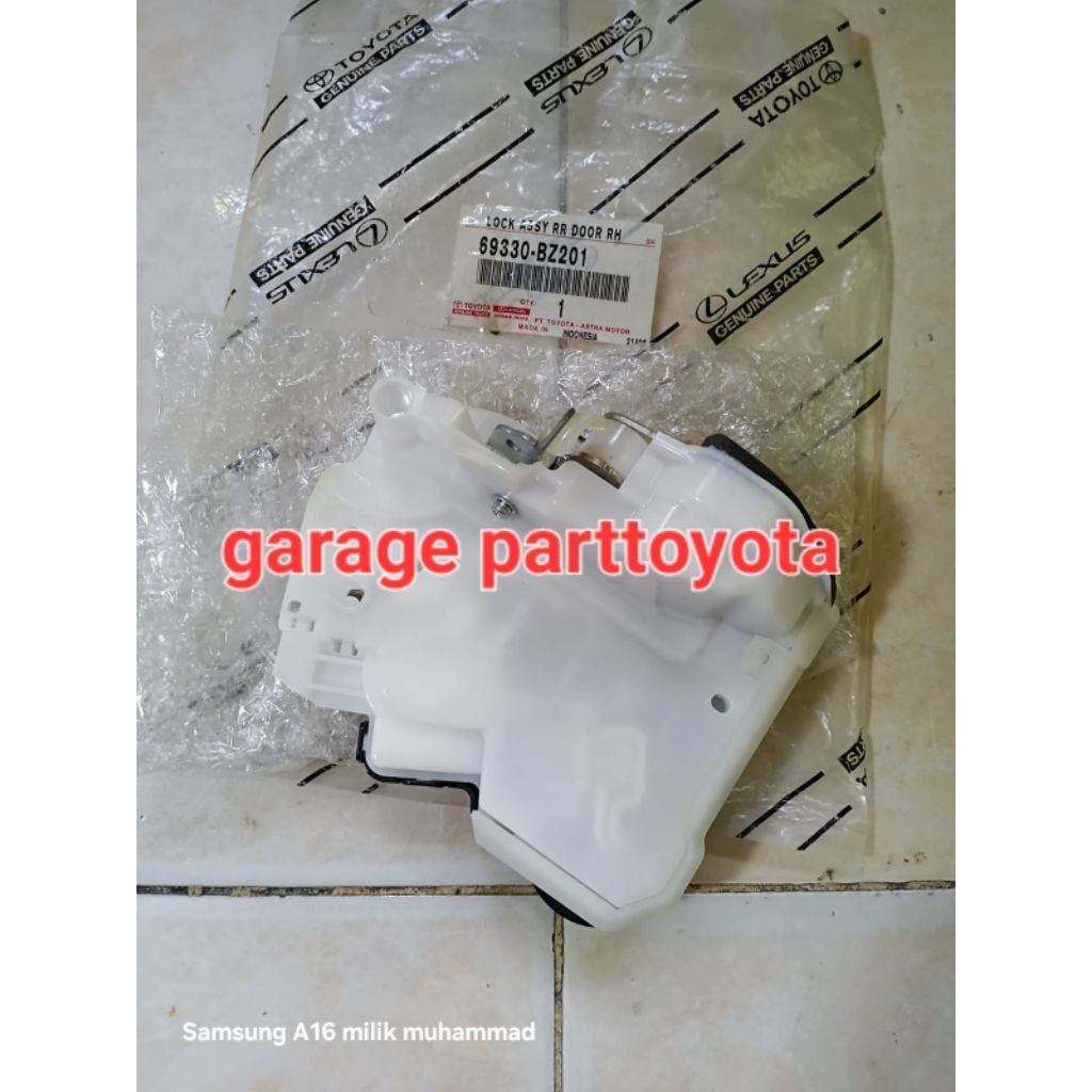 doorlock pintu tengah calya sigra original