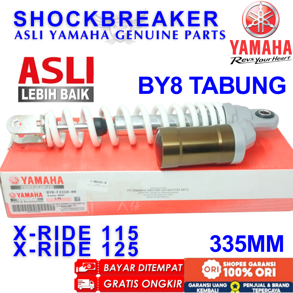 BY8 ORIGINAL SHOCKBREAKER TABUNG YAMAHA X-RIDE NEW X-RIDE ALL