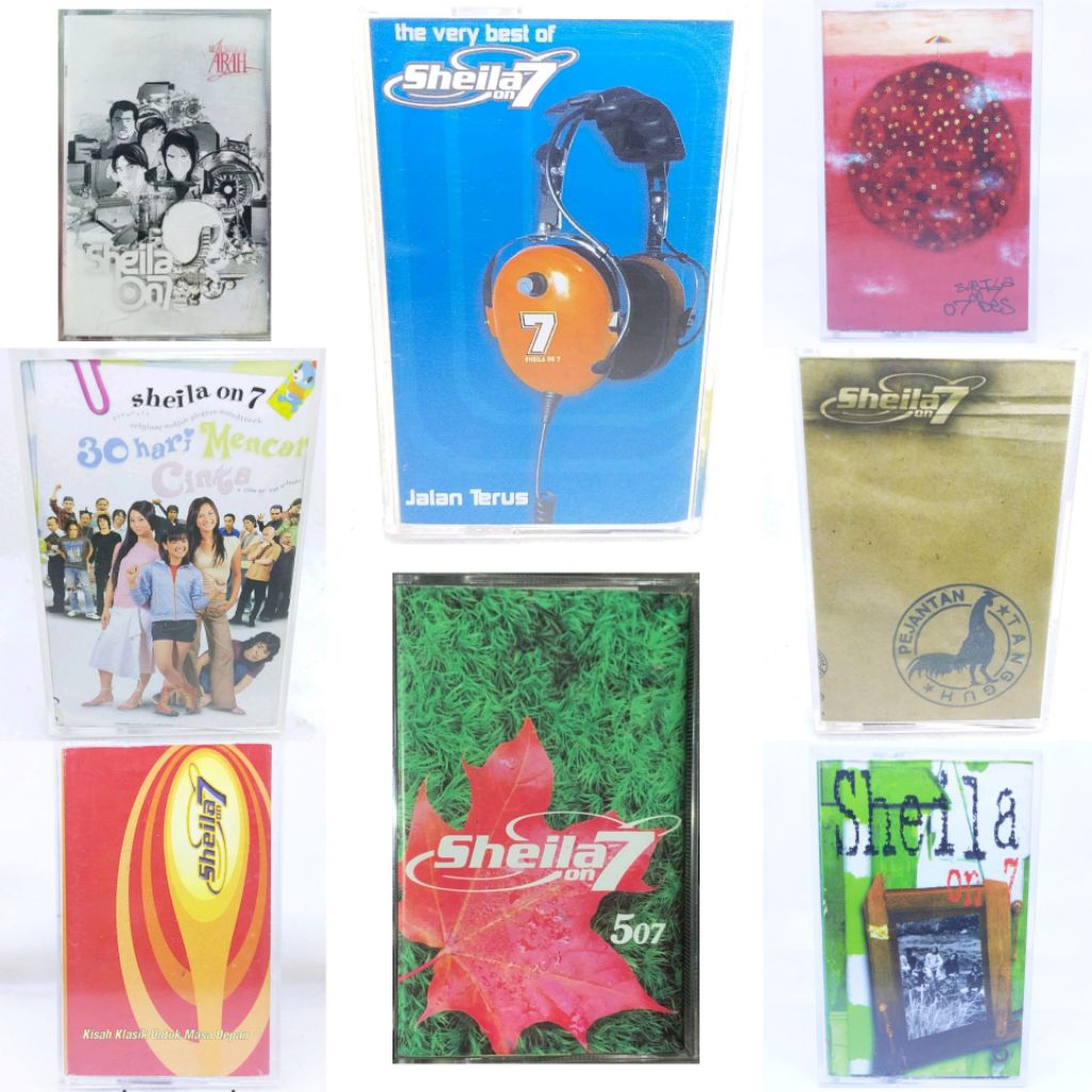Kaset pita SHEILA ON 7 - kisah klasik untuk masa depan - 07 Des - 30 hari mencari cinta - jalan teru
