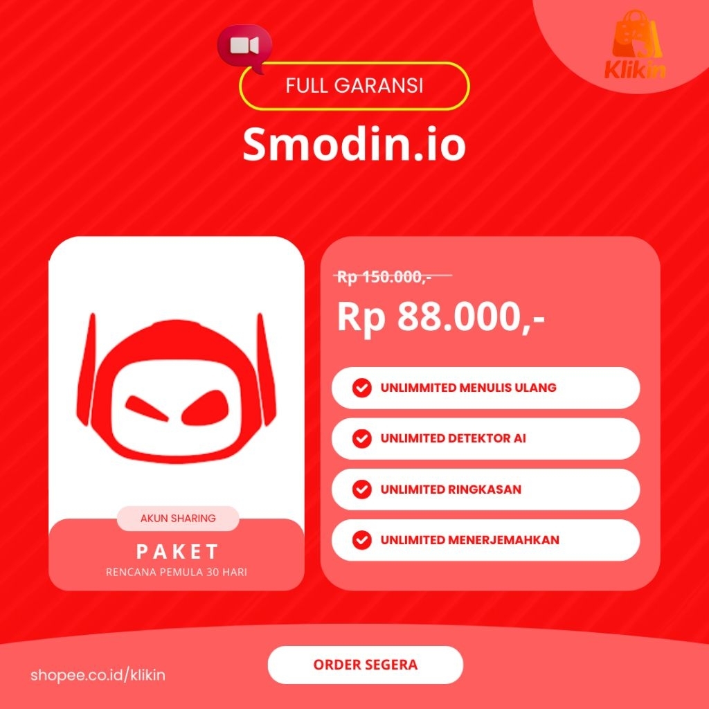 Paket Lengkap Smodin.Io