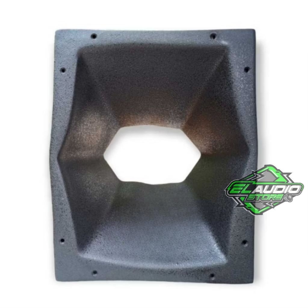 Horn Midel DDS 10'' Ukuran 30x37 / Corong Midle RAMAYANA 10in Untuk Speaker Mid 10 inch Bahan Cor Fi