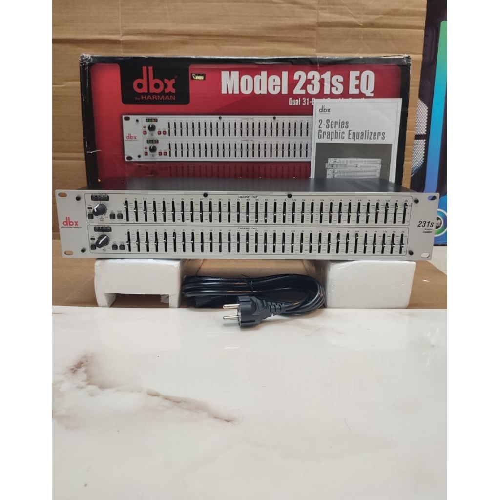 Equalizer Audio Systeam dbx 231 S Original Resmi