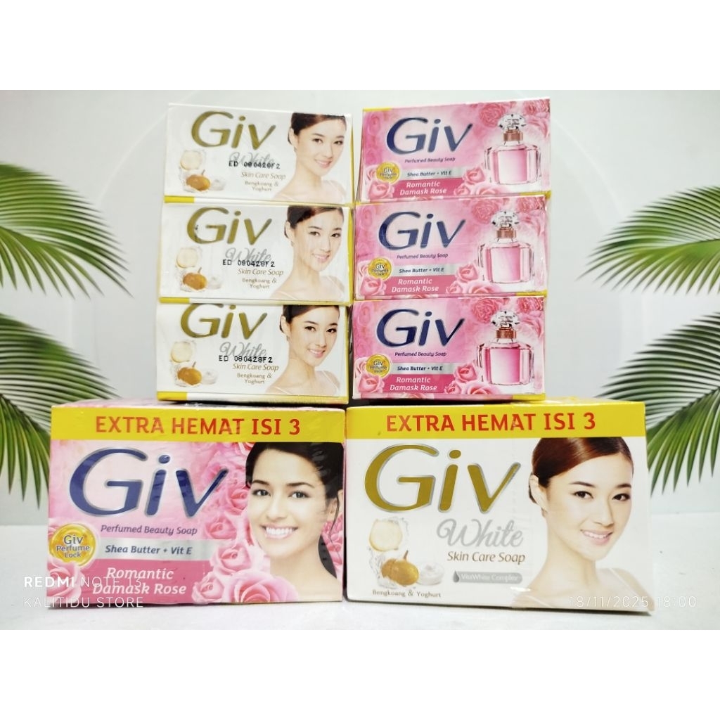 Giv batang 100g isi 3/Sabun mandi/Giv