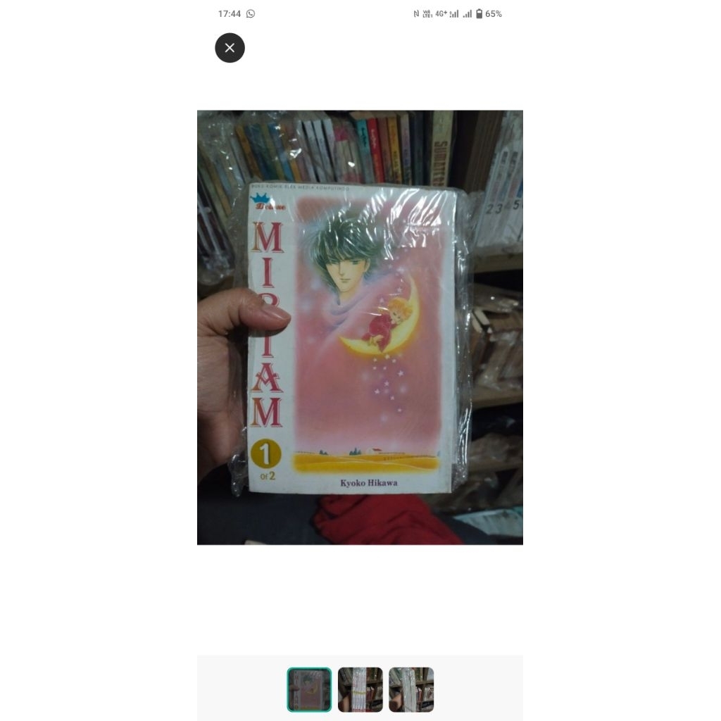 Preloved Komik Miriam dan Romantic Dream Split