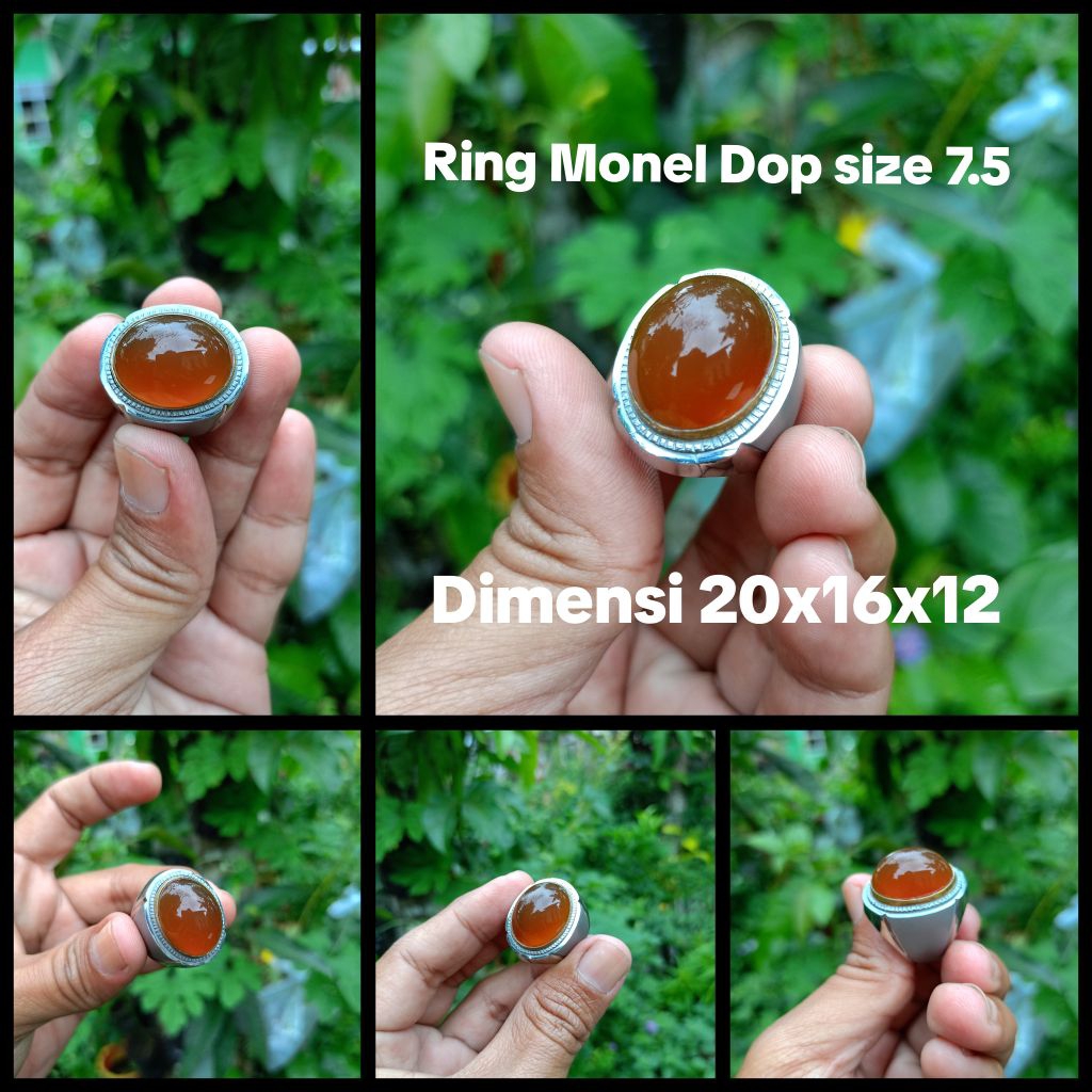 Batu Kalsedon Solar Madu