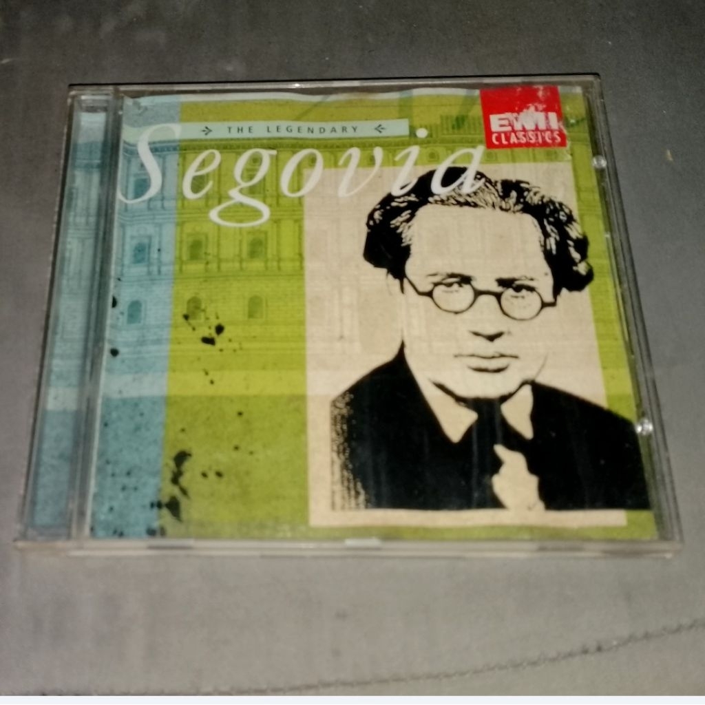 Cd musik:Segovia-The Legendary
