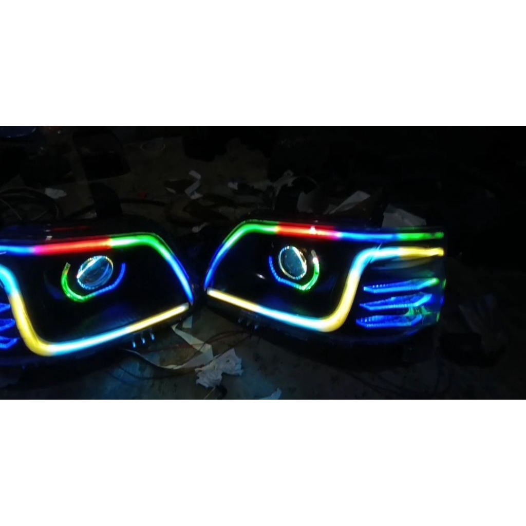 HEADLAMP GRANDMAX CUSTOM DOUBLE ALIS RGB