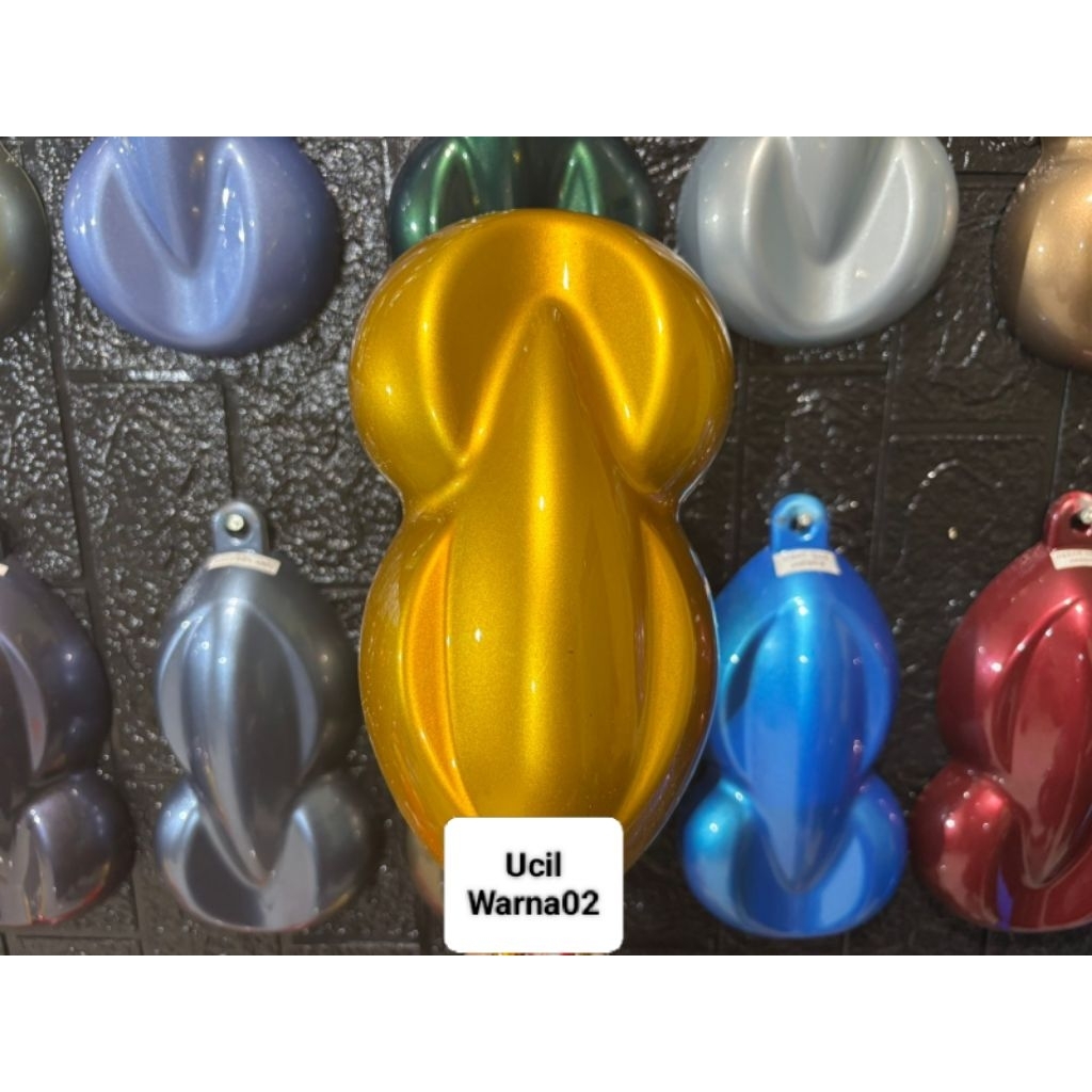 cat candy yellow/kuning bahan pu