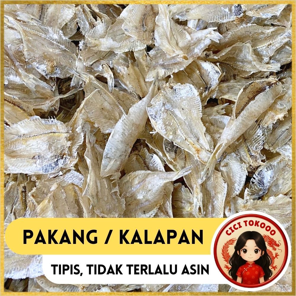 Pakang | Kalapan Tawar Tipis | Ikan Asin