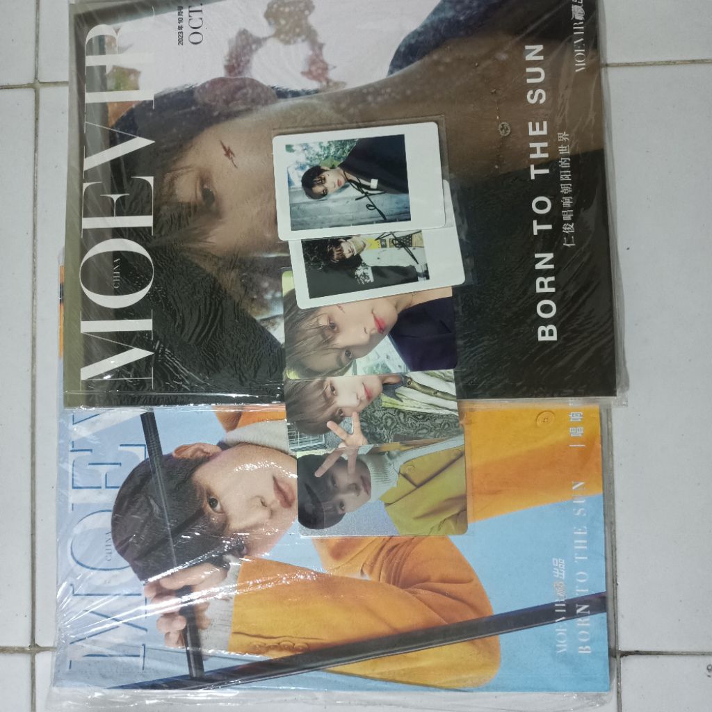 NCT renjun moevir magazine