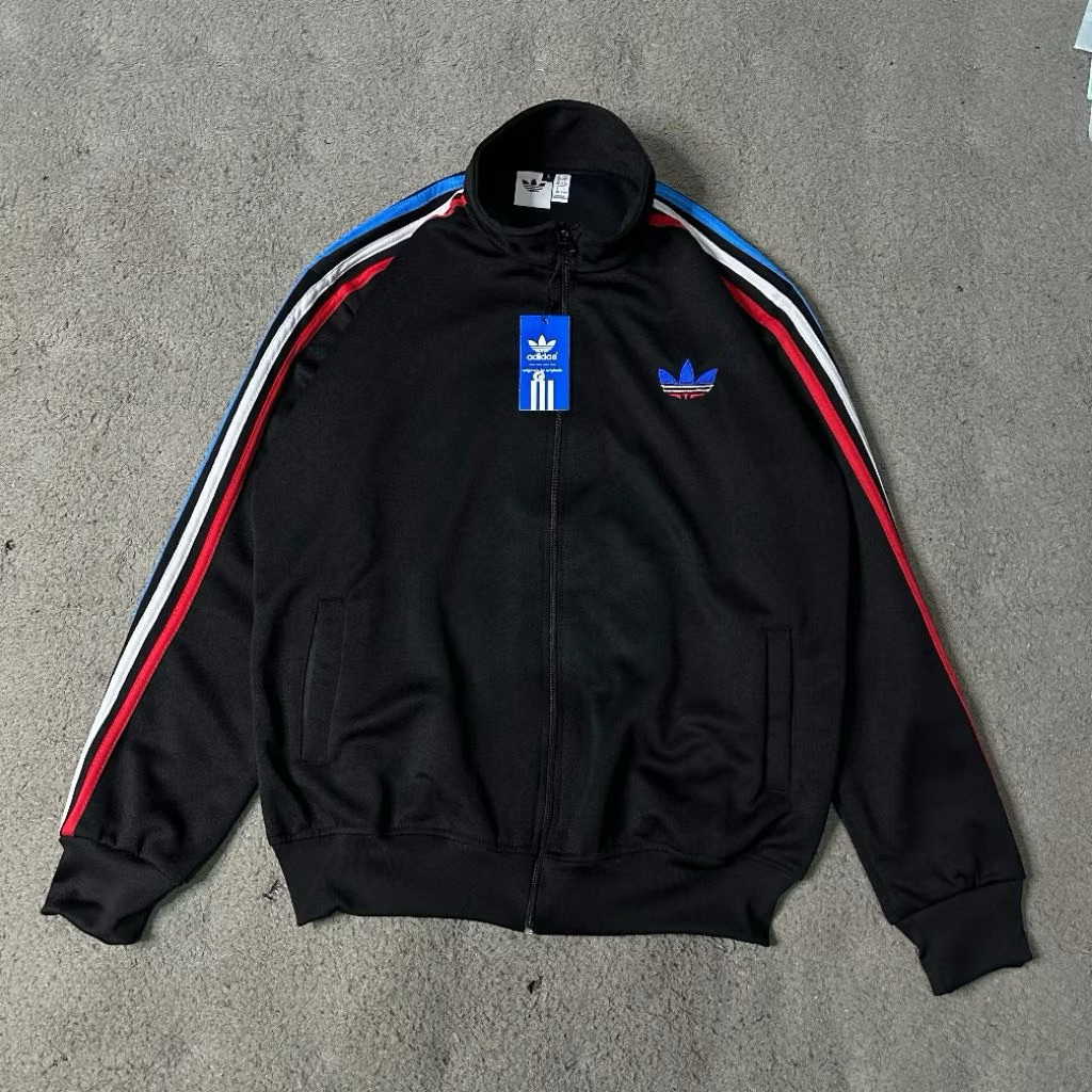 Jaket Tracktop ADIDAS France full tag label