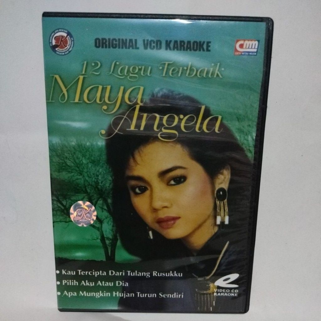VCD KARAOKE 12 LAGU TERBAIK MAYA ANGELA