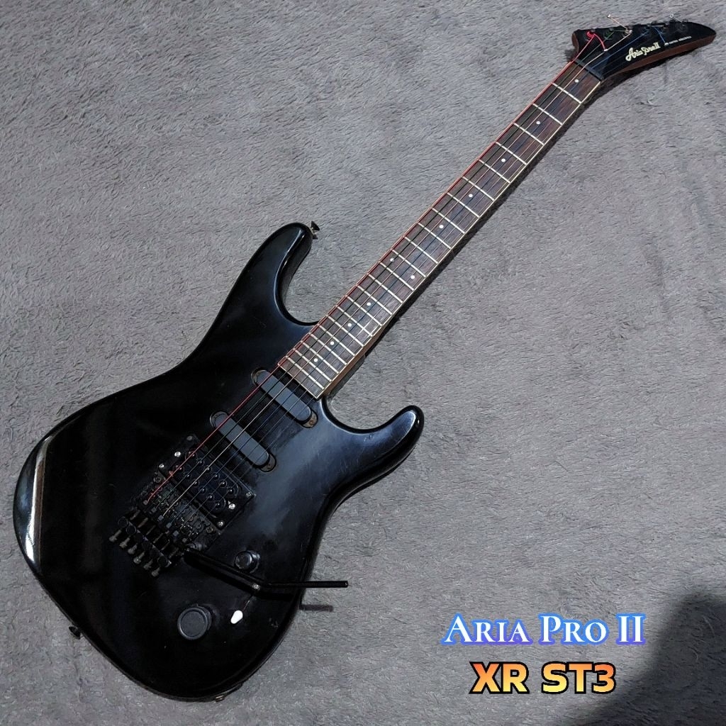 gitar elektrik made in japan aria pro 2 gitar japan superstrat