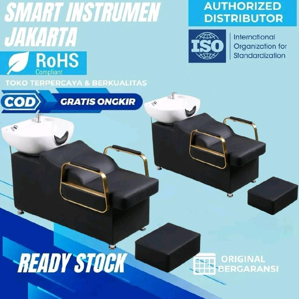 washback salon| kursi cuci rambut| kursi creambath-black