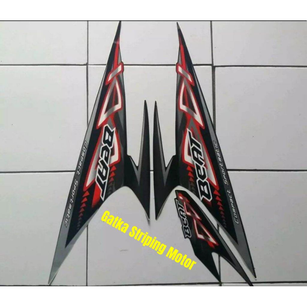 Beat Tahun 2012 Full Body Hitam