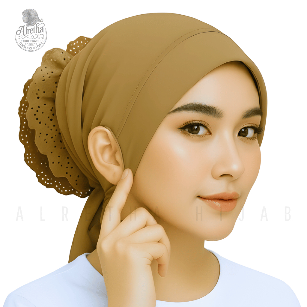Alretha Hijab - Ciput Pet Turki Telinga  Inner Hijab Premium