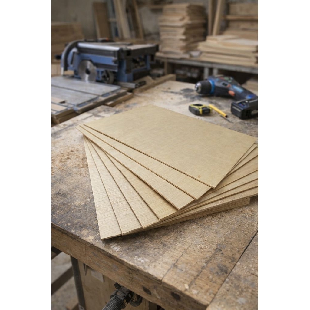 triplek bahan albasia ukuran 20×20 ukuran triplek 3mm Redy stok