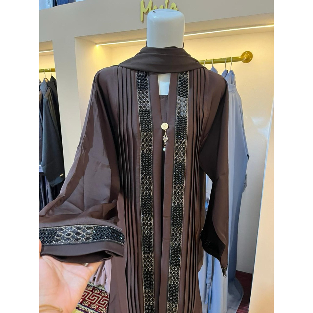 Abaya Luxury Premium original impor saudi arabia by Kamelia Abaya