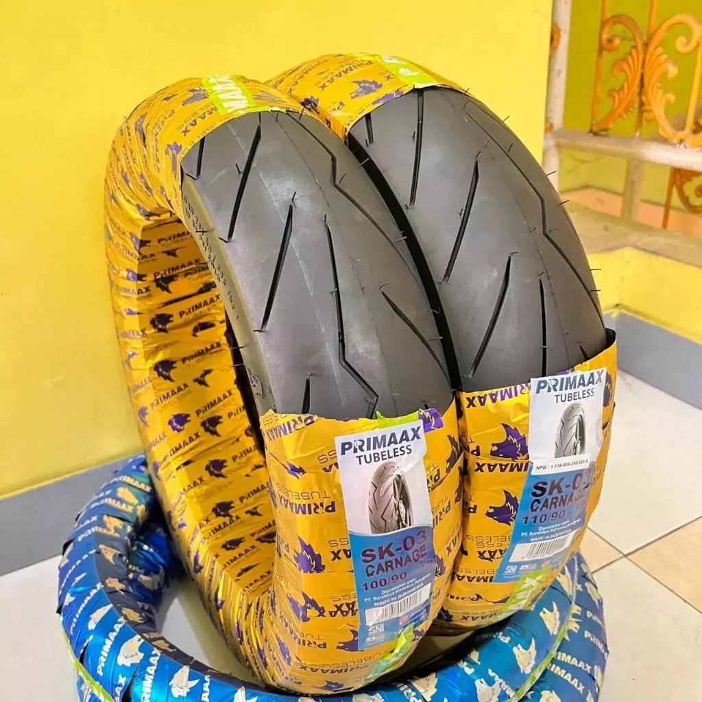 PROMO Ban Motor Tubles Primax Ring 12 Ukuran 100/90 110/90 100/70 110/70  Dan120/70