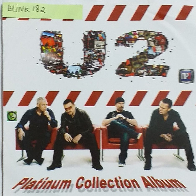 Kaset MP3 U2 Blink 182 Greatest Collection Album Audio Lagu Barat