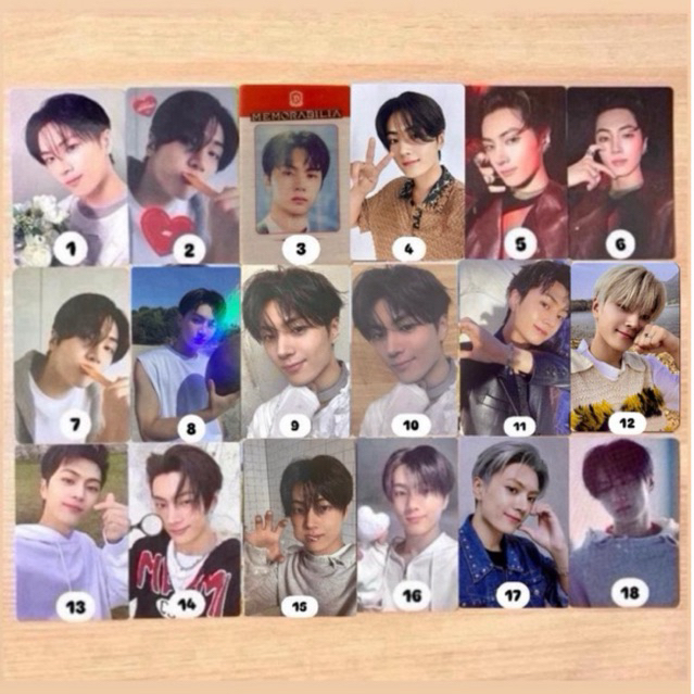 (READY) OFFICIAL PHOTOCARD ENHYPEN JAY ENGENE GGU GGU DAY DREAM DARK BLOOD POB CONCESSIO