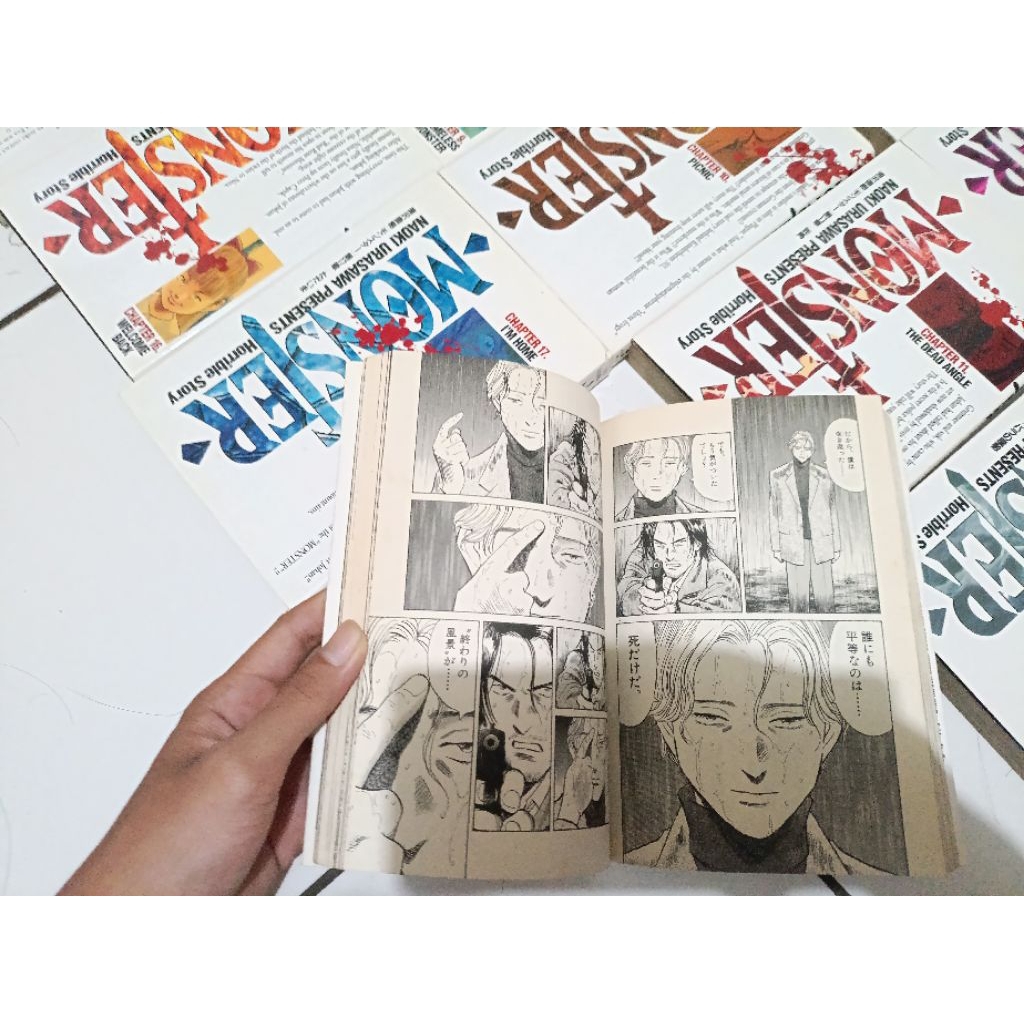 komik Monster buatan Naoki Urasawa