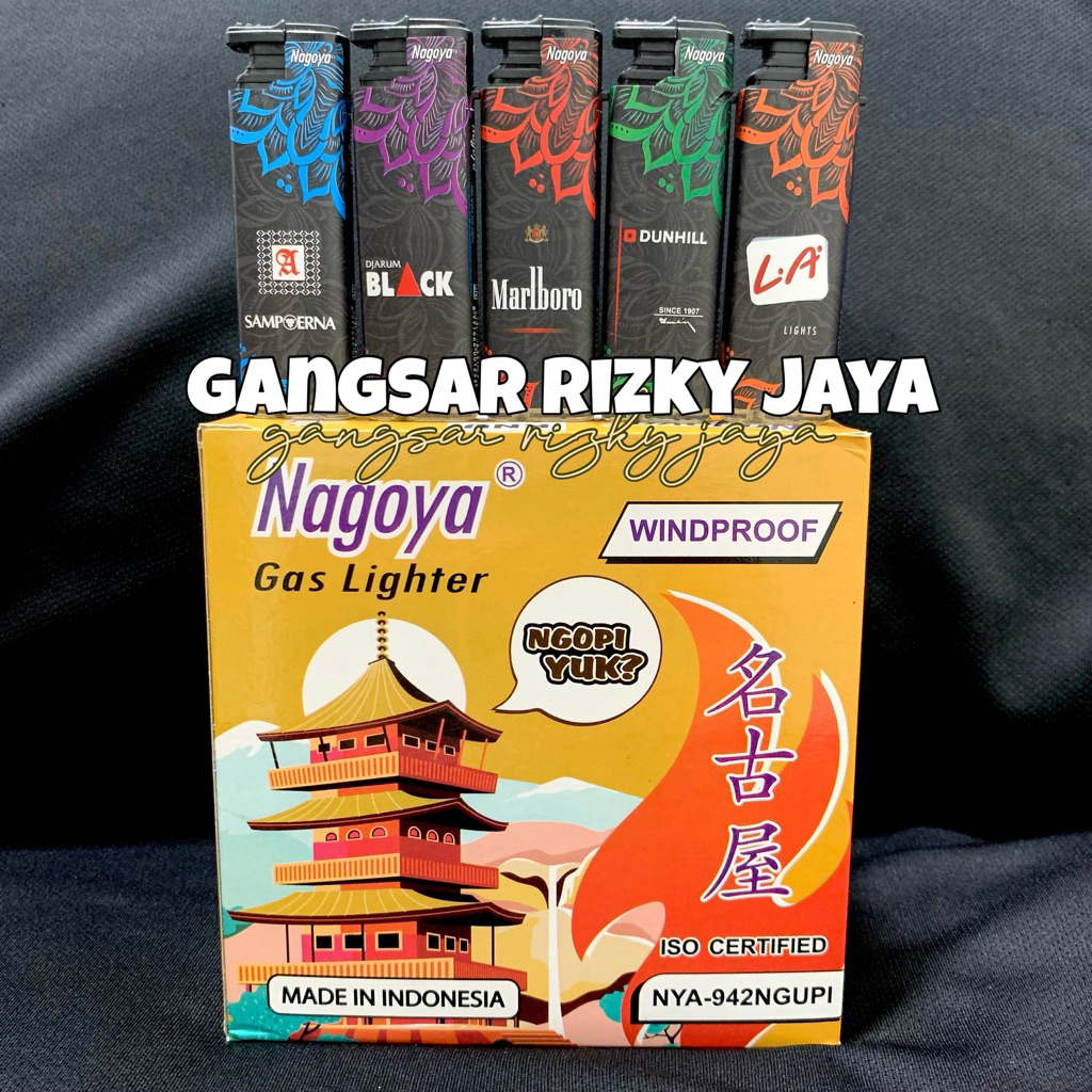 Korek bara Nagoya 942-KNU isi 50pcs bisa isi ulang
