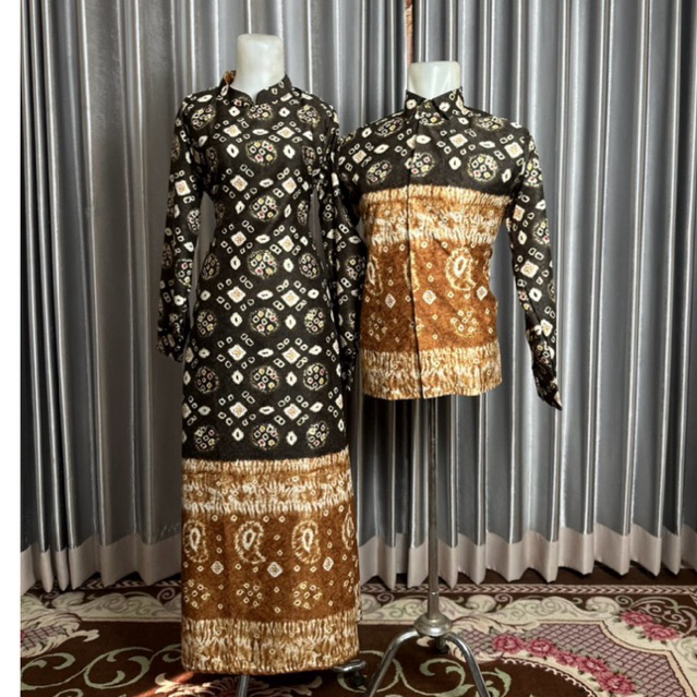 COUPLE JUMPUTAN PRADA DOLBY TITIK 7 /COUPLE JUMPUTAN PALEMBANG/ GAMIS JUMPUTAN/KEMEJA JUMPUTAN /SETC