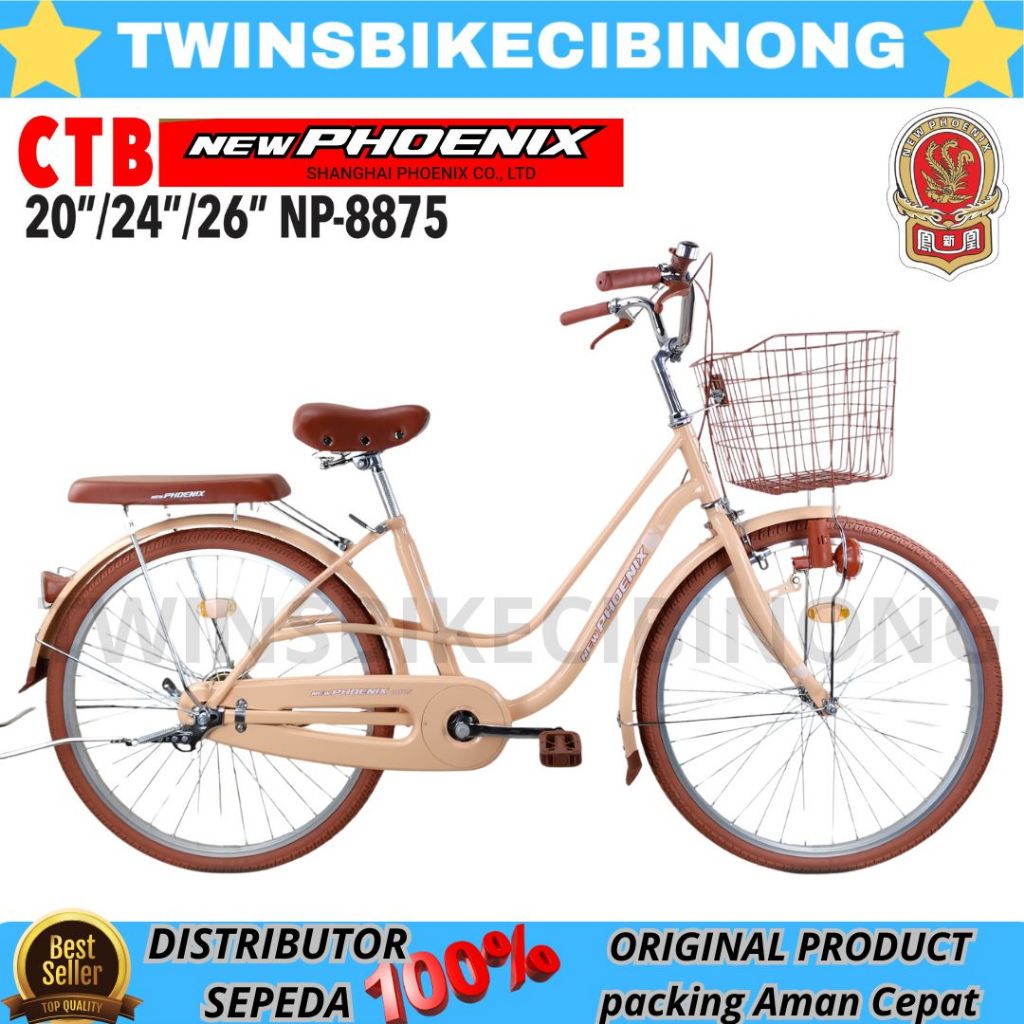 Sepeda Mini City Bike  24 20 inc PhoeniX NP 8875 NEW 2026