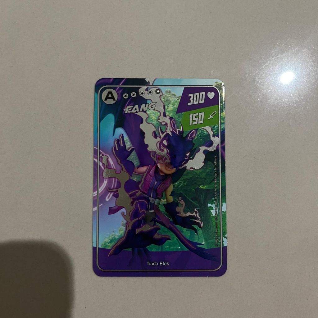 Kartu Hologram Fang - Pek Impak ORI Malaysia