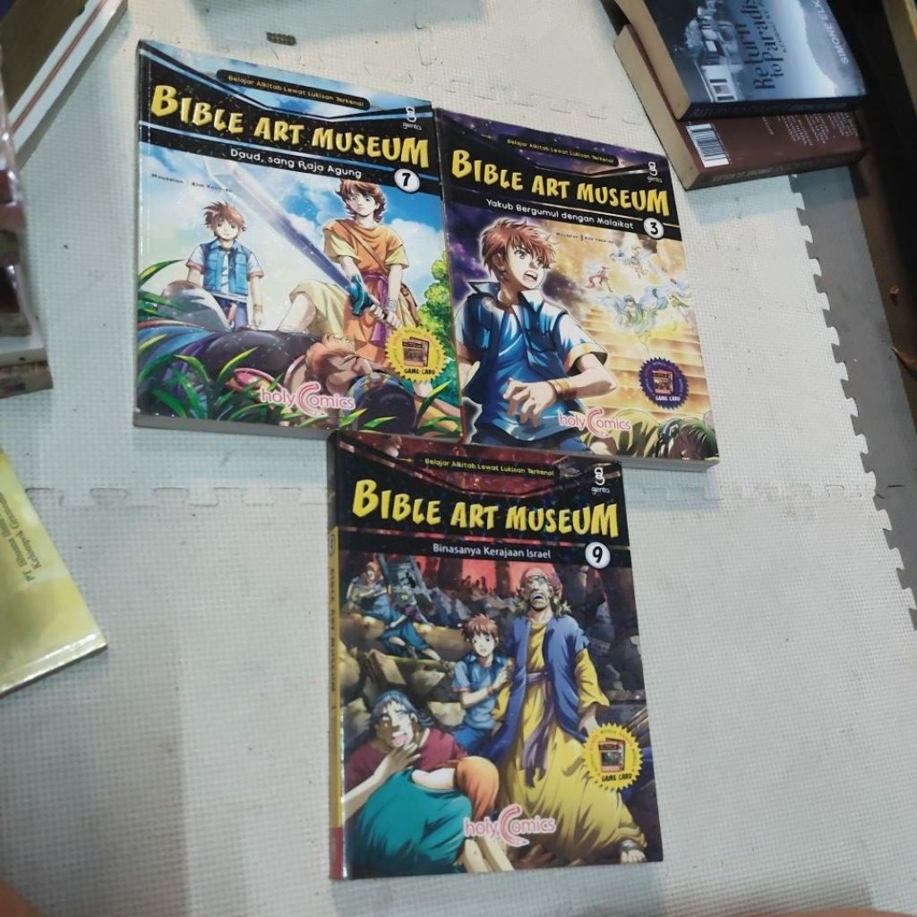 Komik Alkitab untuk Anak Kristiani Bible art Museum Original