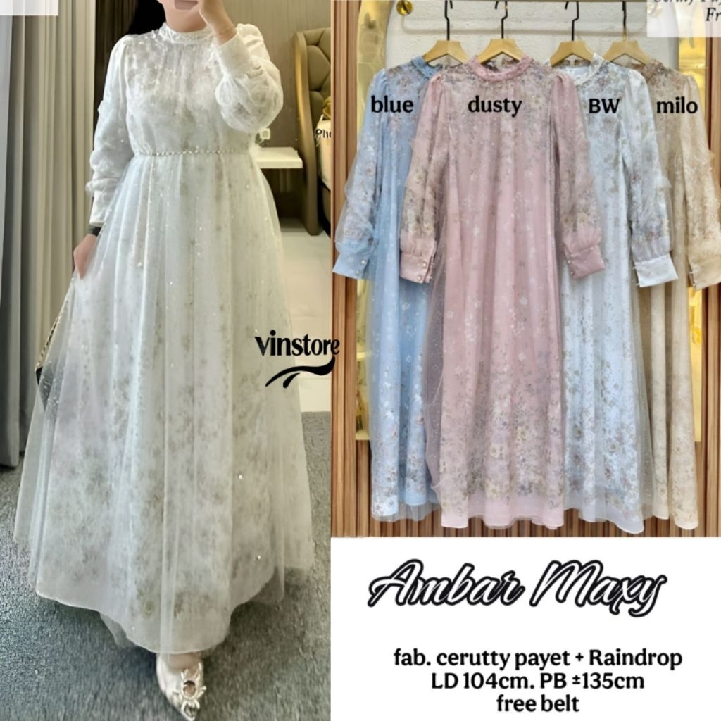 haniya kamari maxi dress shofiya gamis lebaran dress motif bunga gamis renda gamis kombinasi kekinia