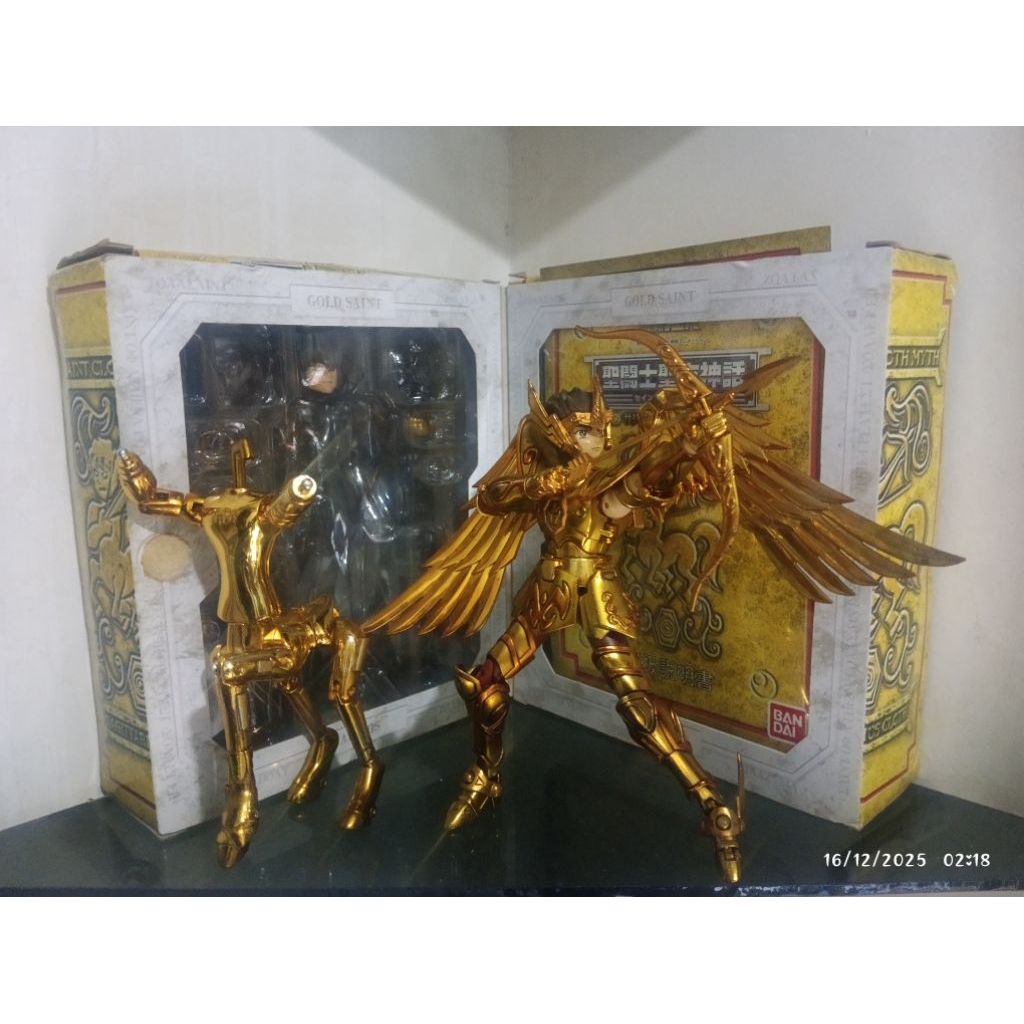SCM Saint Seiya Gold First Release - SAGITARIUS Aiolos Ori Bandai