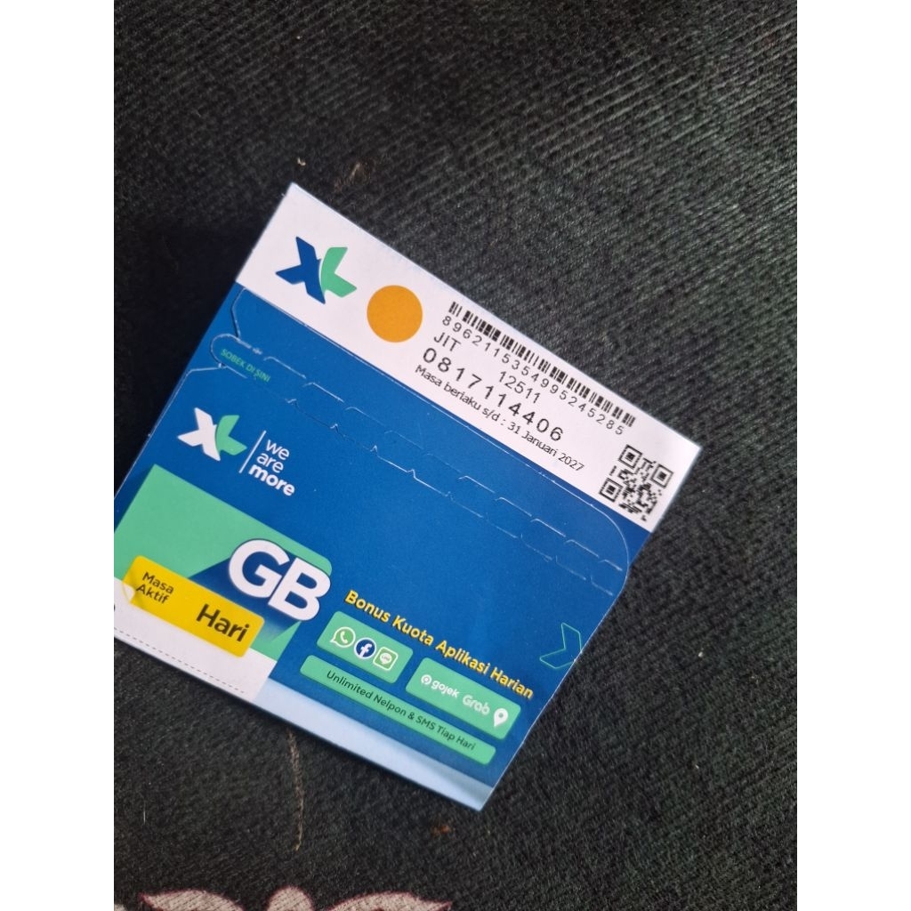 XL 10 Digit Prabayar