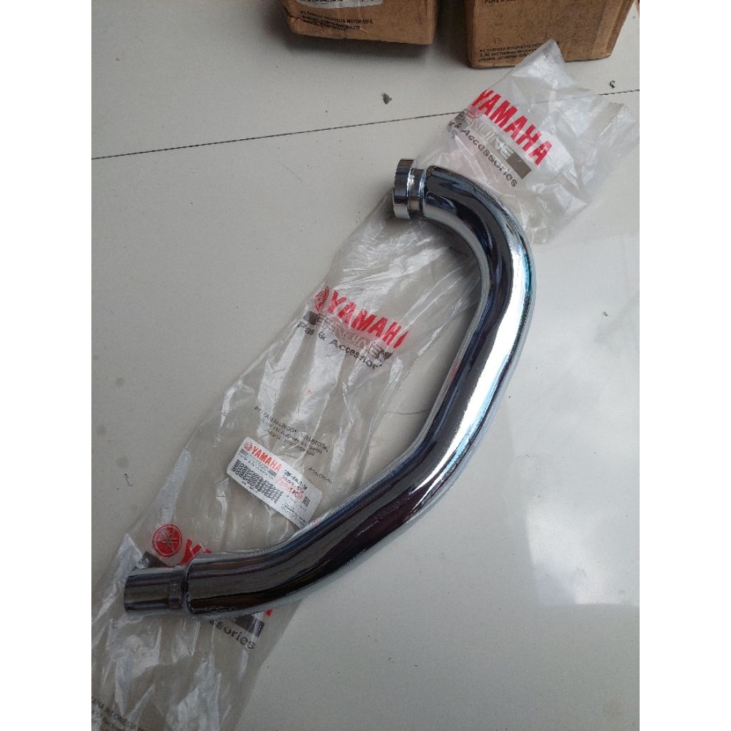 leher knalpot scorpio z scorpio steko original new old stok