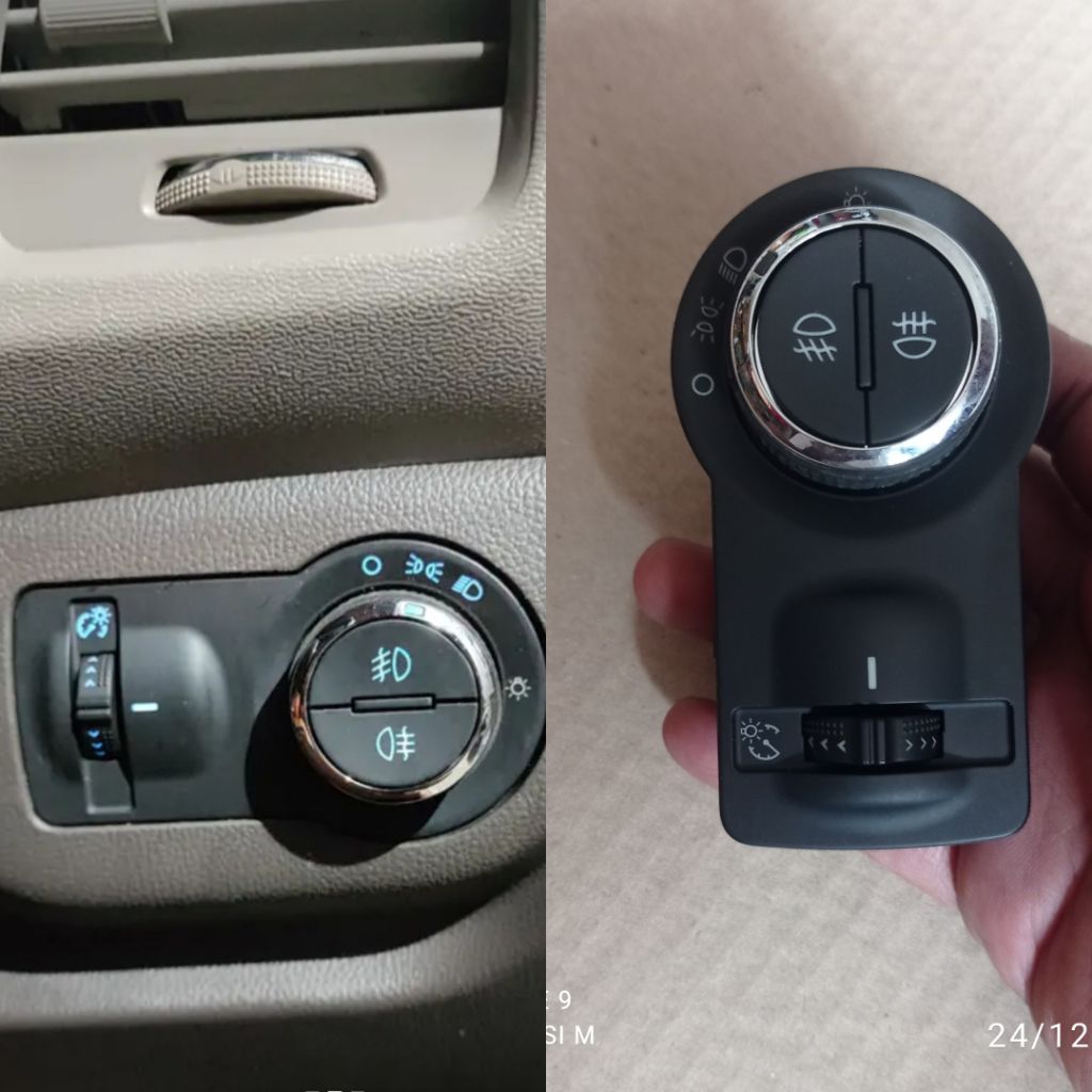 switch lampu saklar lampu chevrolet spin original
