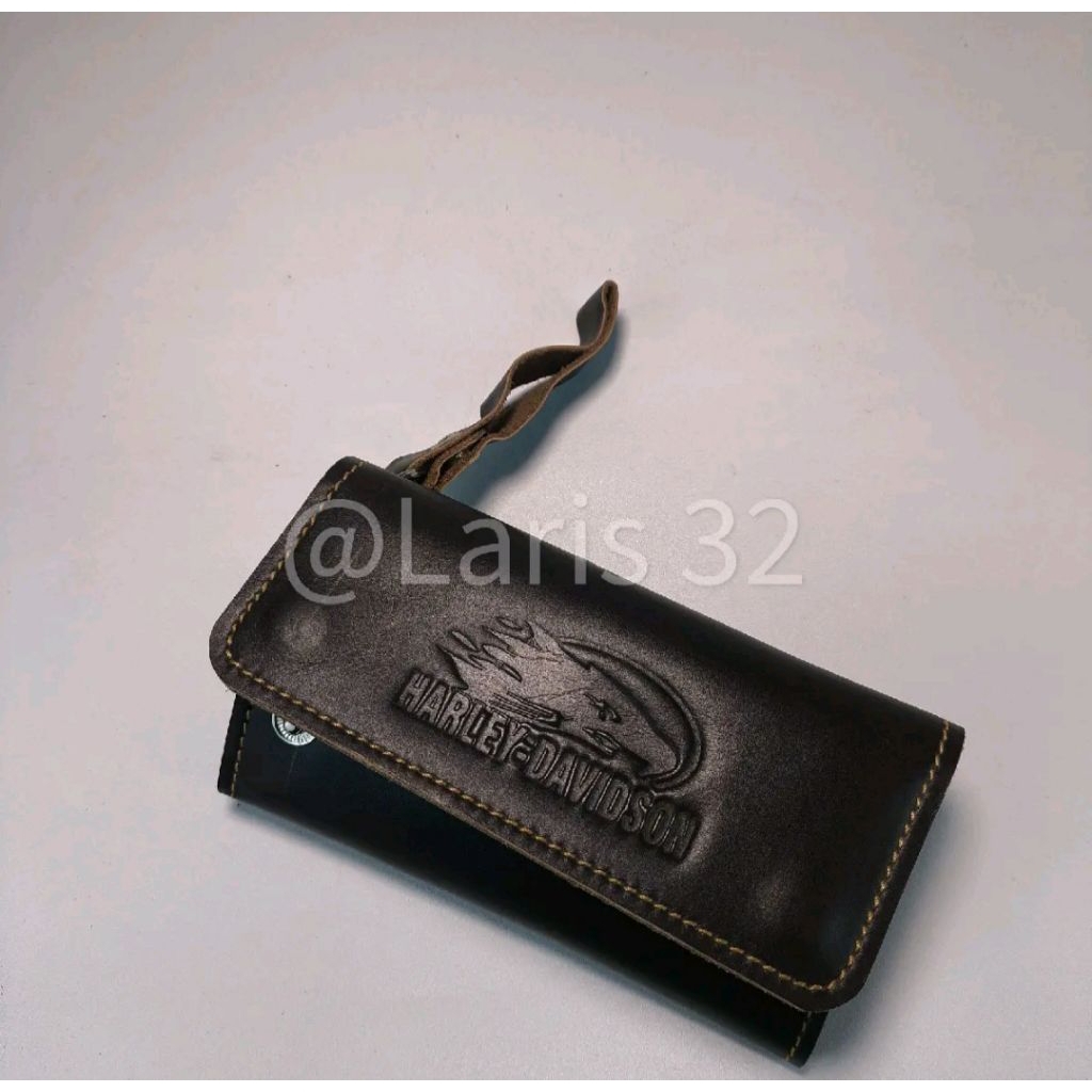 Dompet Kulit Domba Panjang Pria Asli Garut