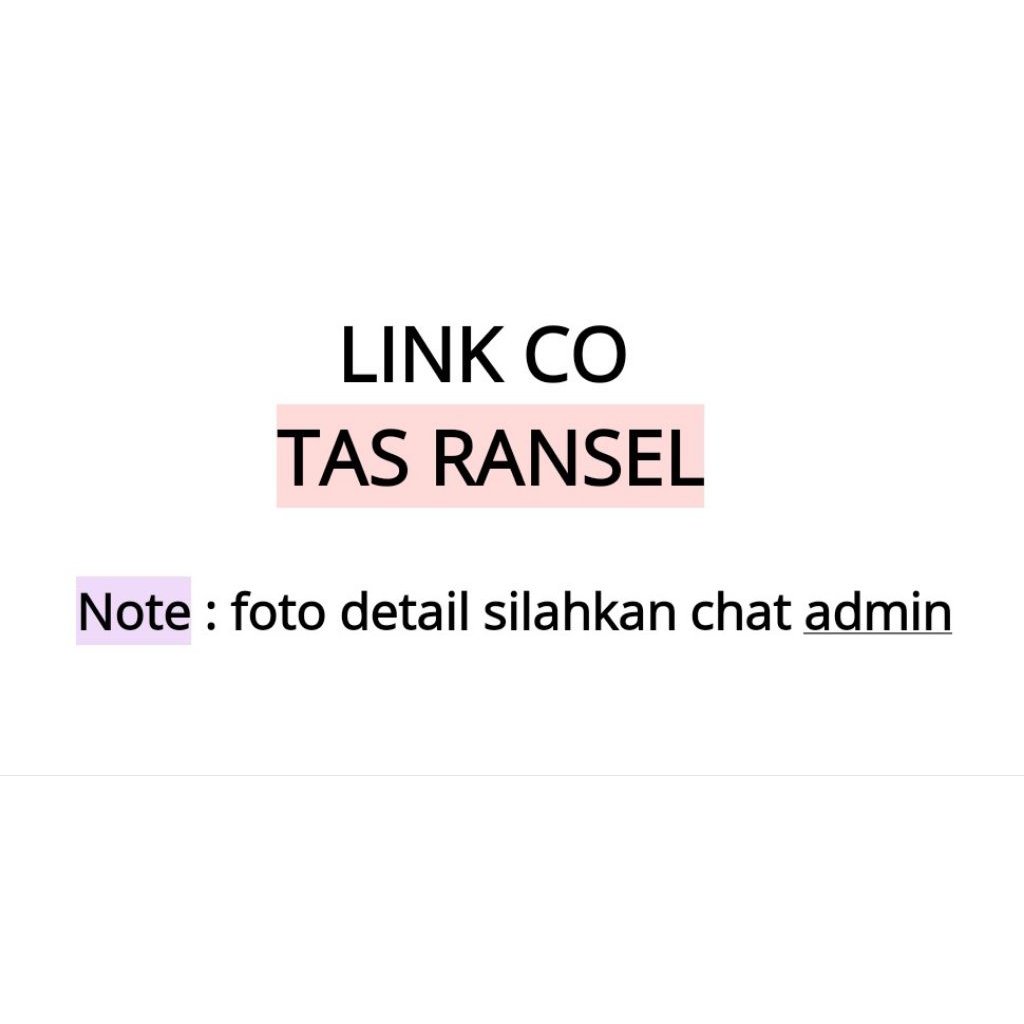 tas ransel backpack branded pria import