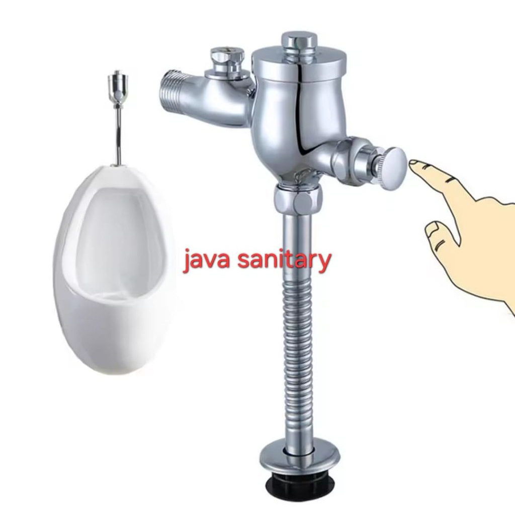Kran Urinoir kuningan/Push Kran Urinal/Flash Valve Urinoir Kuningan