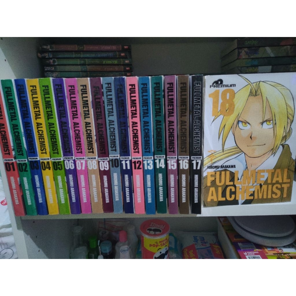 Komik Fullmetal Alchemist Premium Set 1-18 Tamat dan 20th Anniversary Book