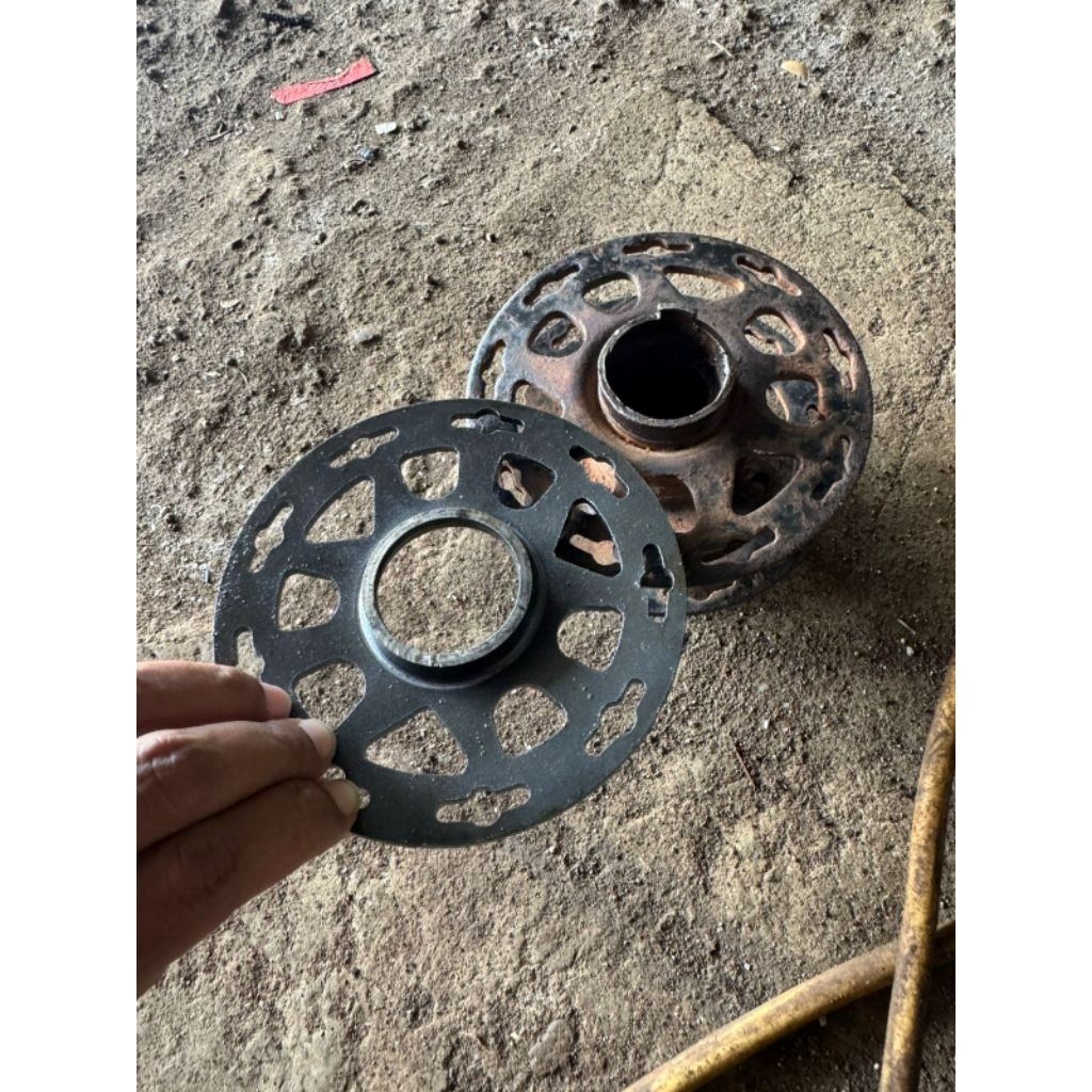 TROMOL DEPAN SS TWO TROMOL CAGIVA BAHAN KEPINGAN TROMOL DEPAN PLAT TROMOL DEPAN CUSTOM ORIGINAL