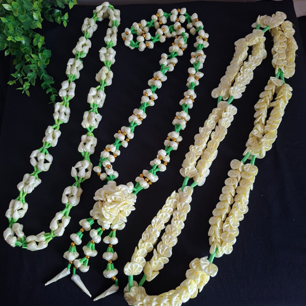 Kalung melati pengantin Pria