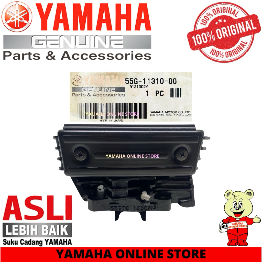 55G-11310-00 | CYLINDER BLOK RXZ RZR ORIGINAL YAMAHA MADE IN JAPAN