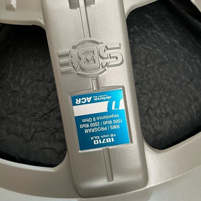 Speaker ACR Deluxe 18710 18 inch 1000 Watt  ORI 100%