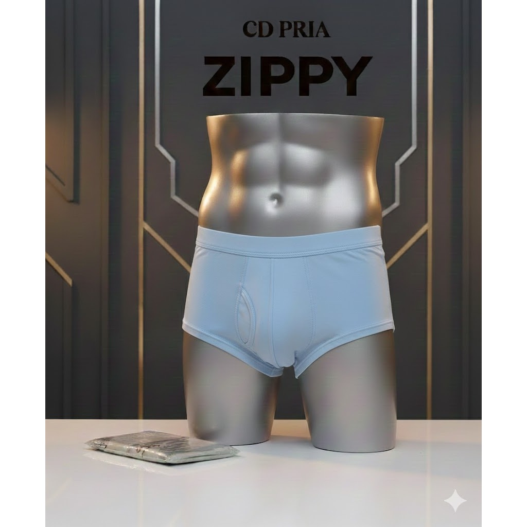 Celana Dalam Pria ZIPPY Original ( Isi 1 Pcs ) Celana Dalam Pria ZIPPY - Celana Dalam Cowok Dewasa M