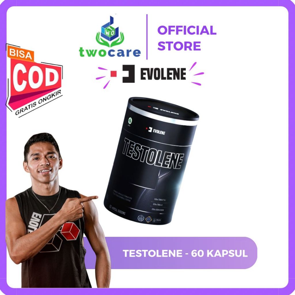 Evolene Testolene Evoboost BPOM Evoboost Suplemen Fitness Gym