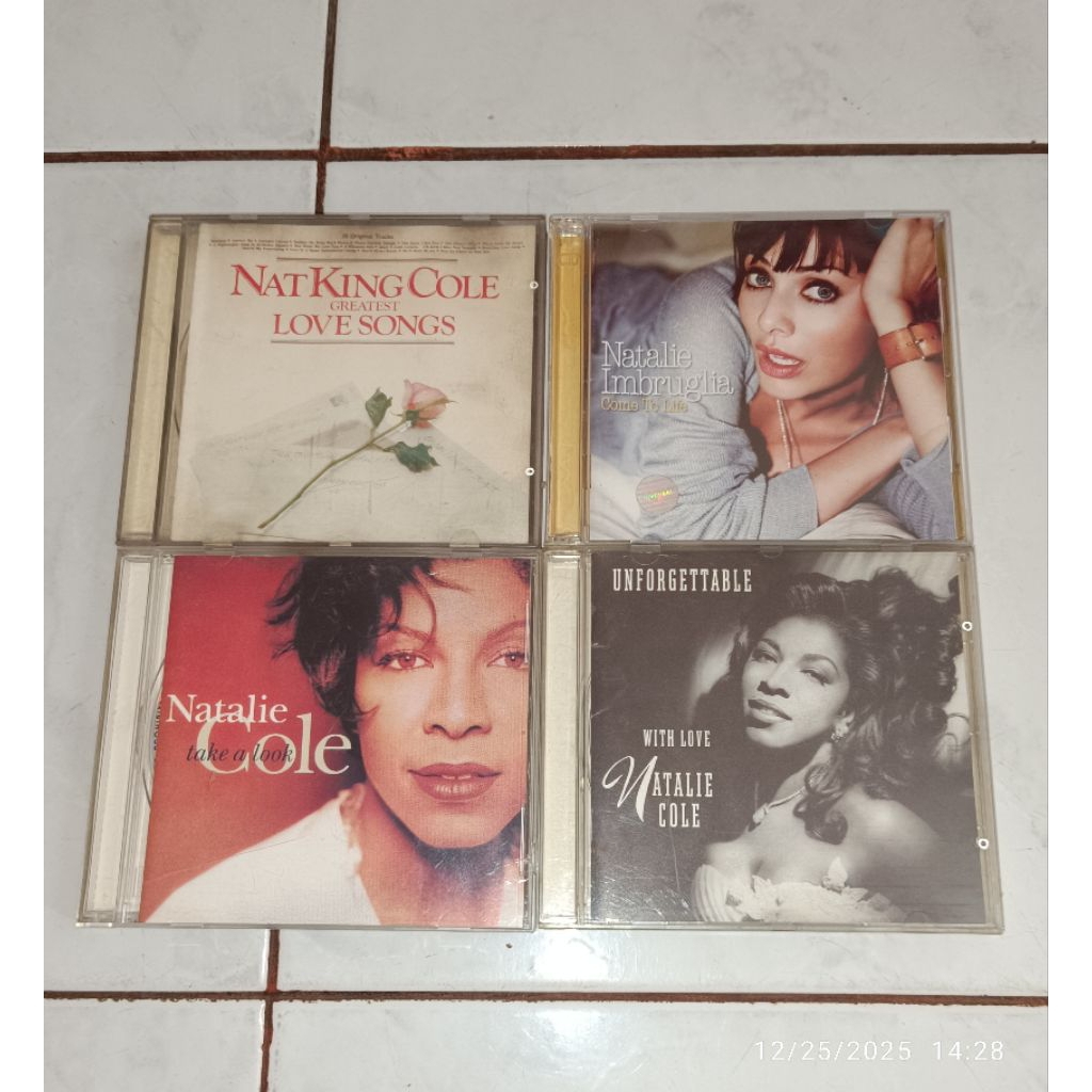 cd NAT KING COLE-Greatest Love Songs / NATALIE IMBRUGLIA-Come To Life / NATALIE COLE-Take A Look / N