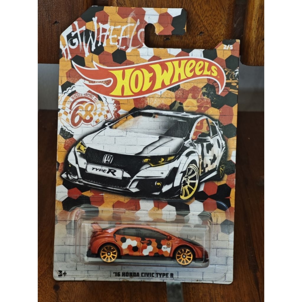 hot wheels honda civic type R